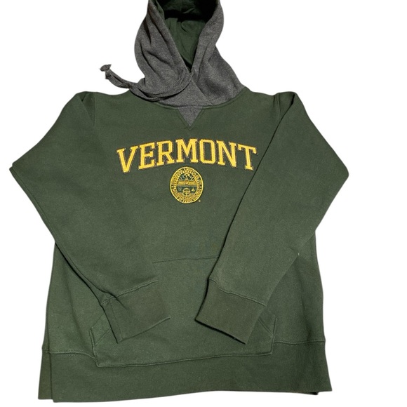 Top of the World Other - Top of the World Green and Gray Vermont university Sweatshirt Hoodie